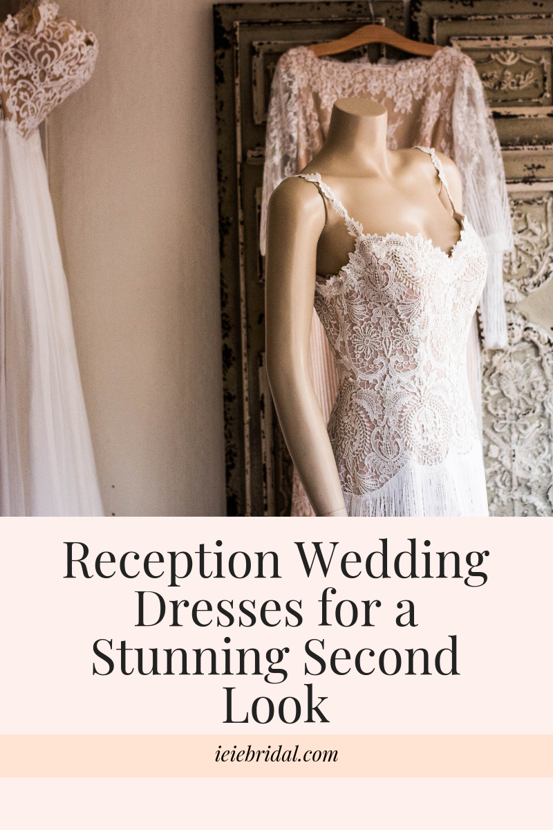 Second look top wedding dress