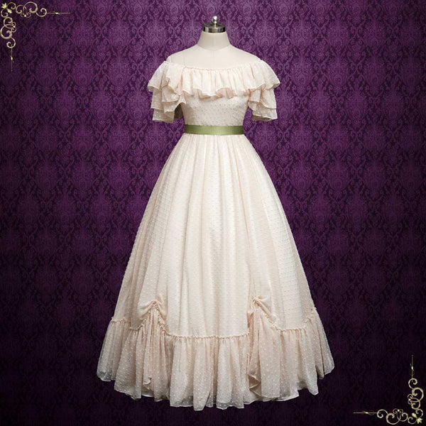 Civil War Vintage Style Wedding Dress | HARRIETTA