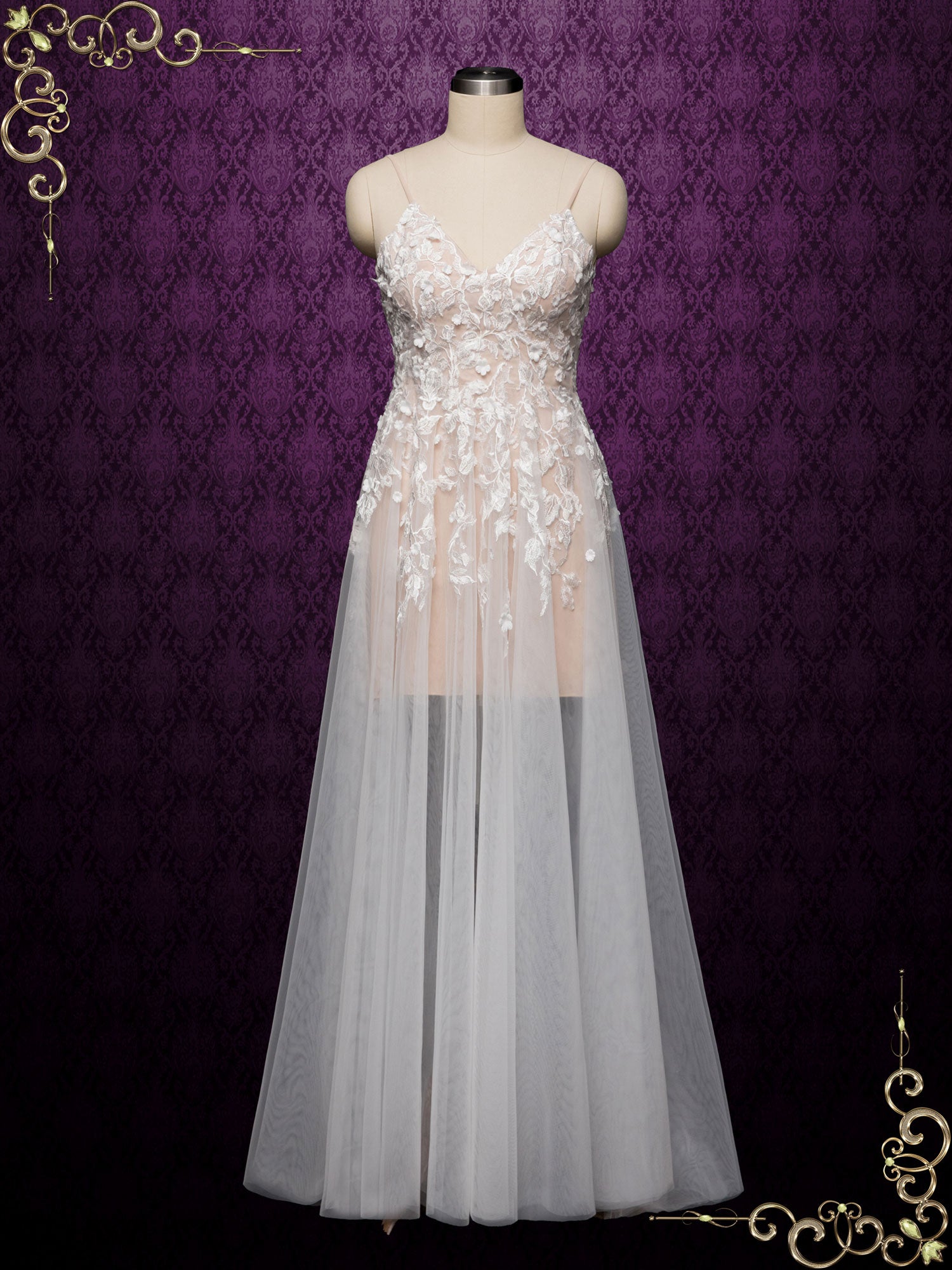 open back bra wedding dress Stunning Open Back & Backless Wedding Dresses Wedding Shoppe