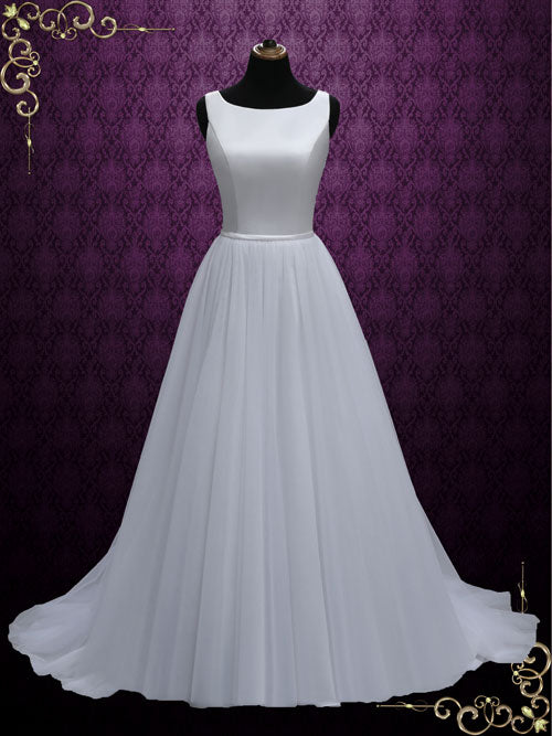 Romantic A-line Wedding Dress with Soft Tulle | Claribel Size 28W / Other Romantic A-line Wedding Dress with Soft Tulle | Claribel Size 28W / Other