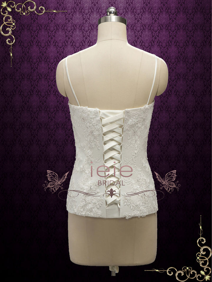 Lace Corset Top for Wedding Drress ARUA