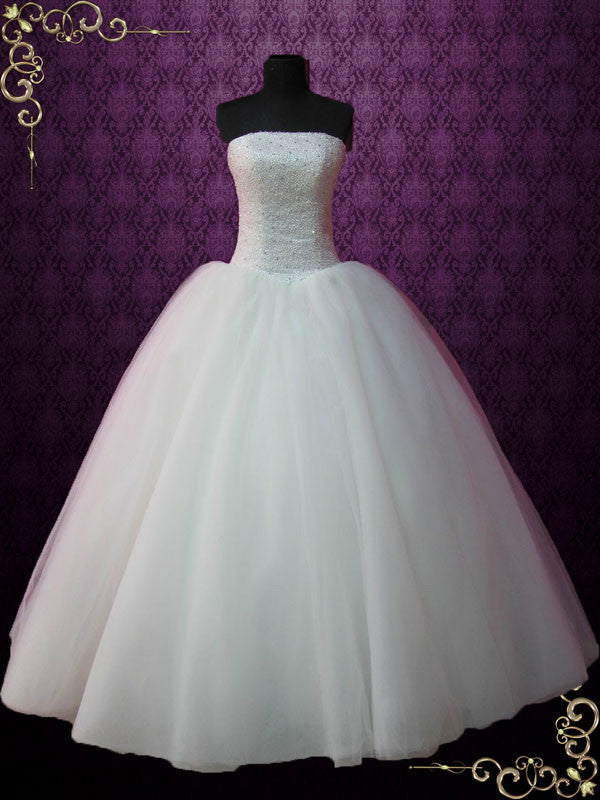 Timeless Strapless Ball gown Wedding Dress IVY