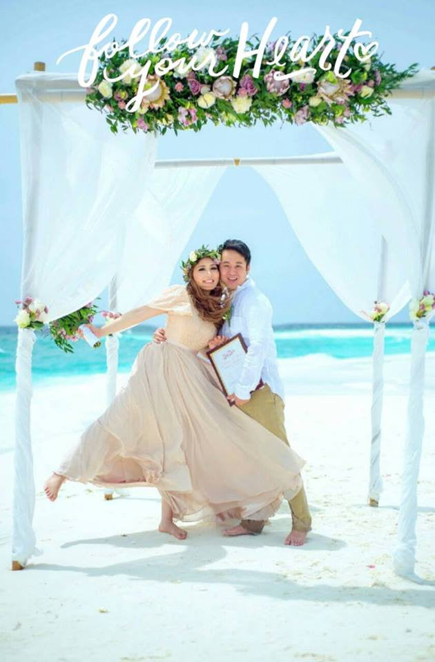 Moe's Maldives Destination Vow Renewal | Patricia