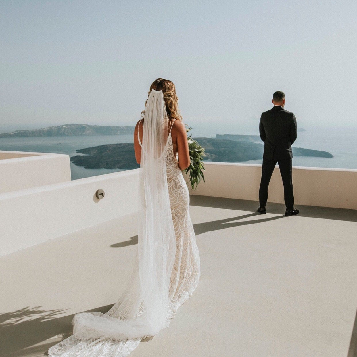 Maria's Chapel Length Wedding Veil