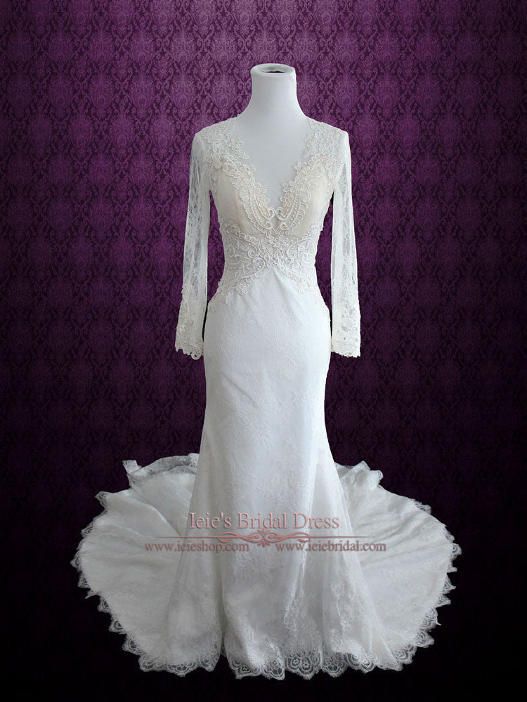 Long Sleeve Wedding Dresses for Winter Brides