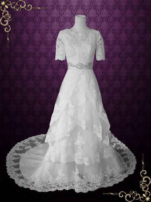 Classic Lace Wedding Dress