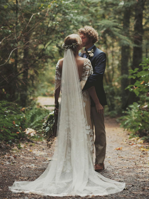 Simple Tulle Wedding Veil