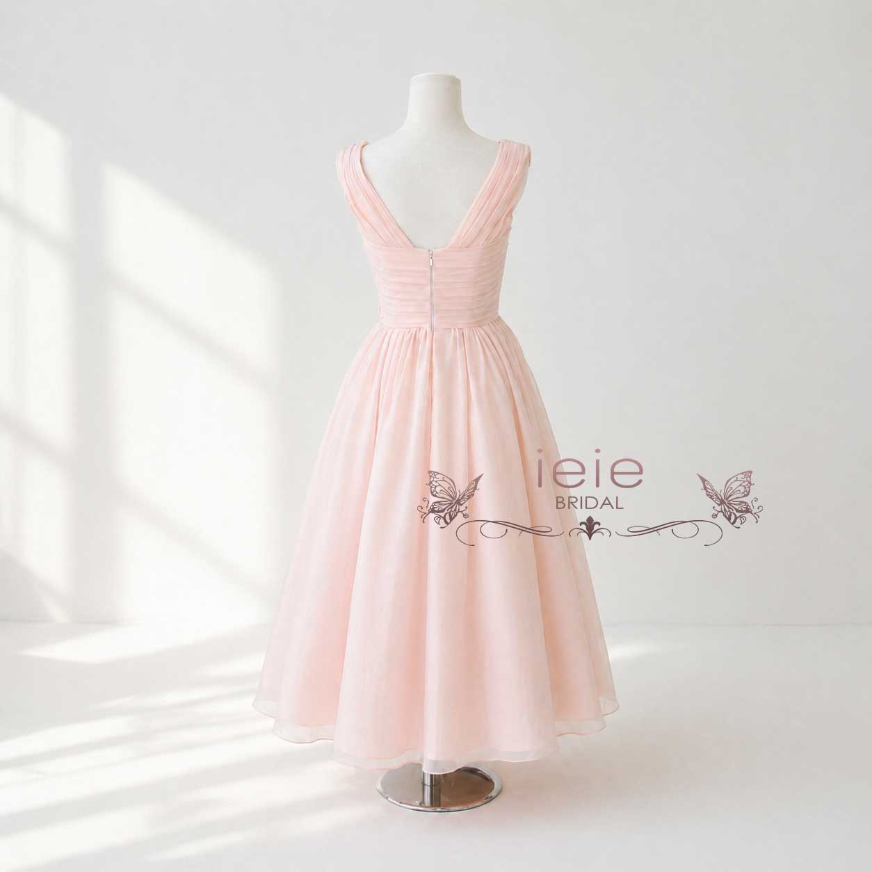 50's style prom dresses Vintage Prom Dress Tea Length Prom Dress 50s Prom Dress 1950s Wedding Dress,MA064