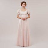 Blush Pink Regency 1920s Formal Ball Gown | CARTER