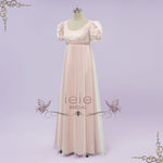 Blush Pink Regency 1920s Formal Ball Gown | CARTER