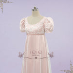 Blush Pink Regency 1920s Formal Ball Gown | CARTER