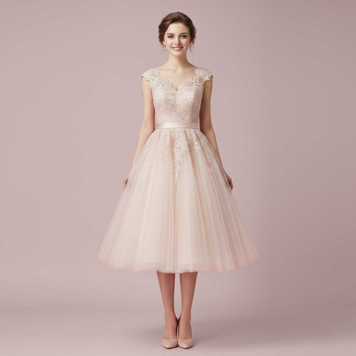 Blush Wedding and Formal Dress ieie Blush Wedding and Formal Dress ieie
