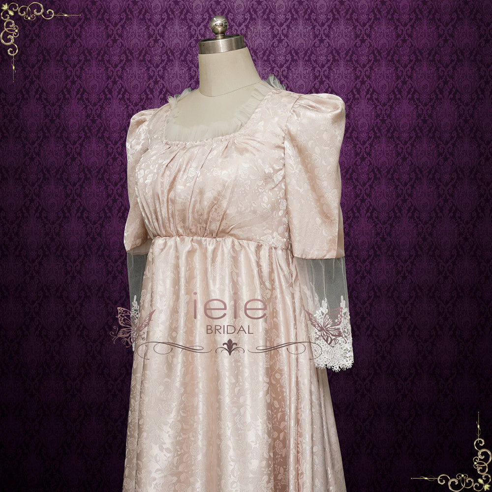 Regency Evening Dress with Empire Waist | CRESSI