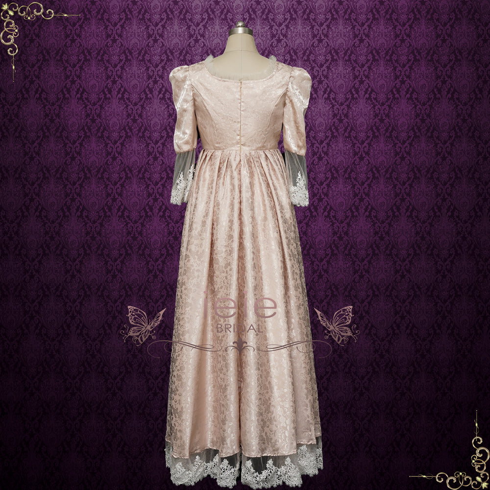 Regency Evening Dress with Empire Waist | CRESSI