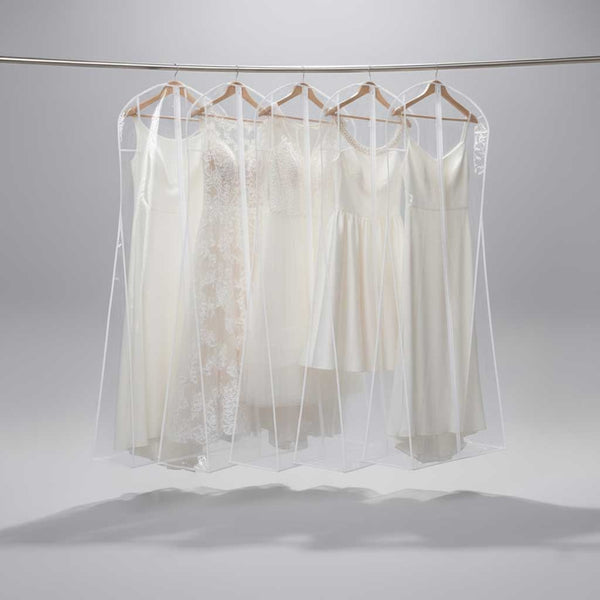 Extra Long Full Length Clear See Through Wedding Dress Garment Bag