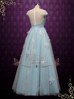 Ready to Wear Ice Blue Frozen Wedding Dress SNOW