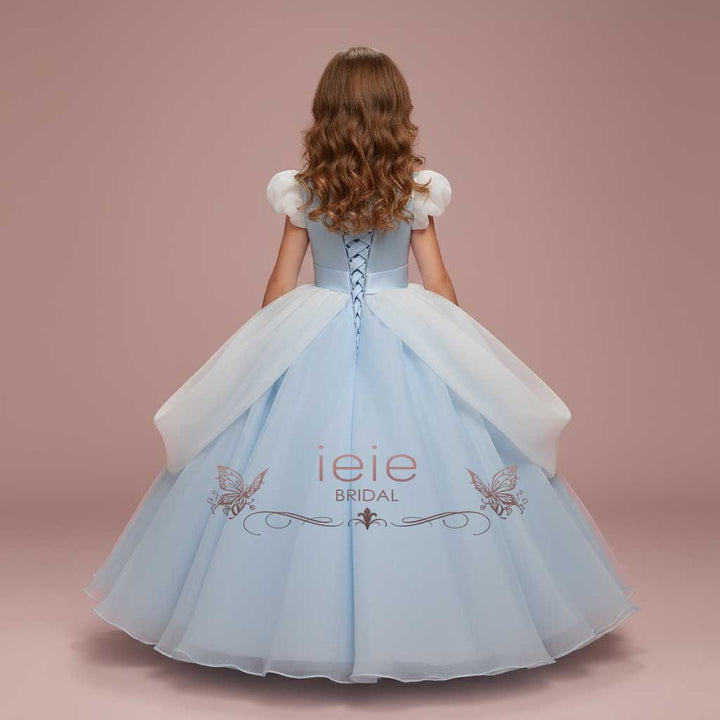 Girl Cinderella Ball Gown Party Dress ELLY Size 5T / Blue Girl Cinderella Ball Gown Party Dress ELLY Size 5T / Blue