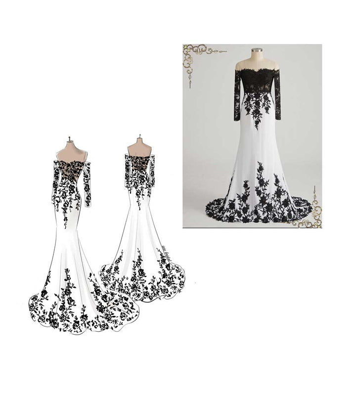 Custom Wedding Dress Majella's Dress Custom Wedding Dress Majella's Dress