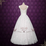 Ivory Lace Ball Gown Wedding Dress | Chloe