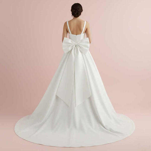 Satin Bow for Wedding and Formal Dress BT2009