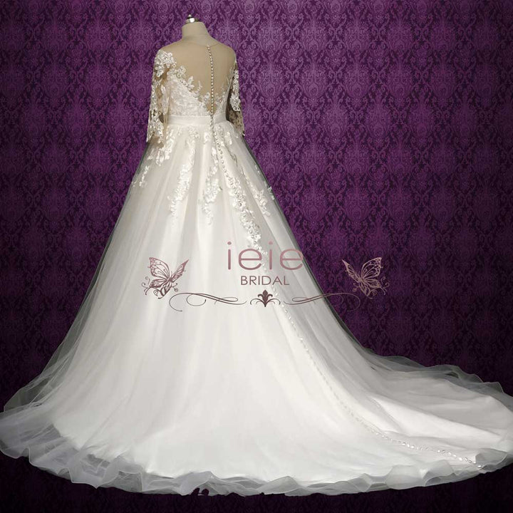Boho Lace Convertible Wedding Dress with Skirt Overlay | GAIABoho Lace Convertible Wedding Dress with Skirt Overlay | GAIA