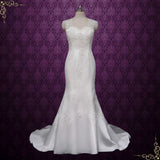 Satin Lace Mermaid Satin Wedding Dress | CERISE