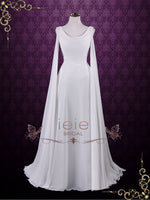 Ready to Wear Medieval Style Chiffon Wedding Dress ATHEENA