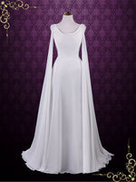 Ready to Wear Medieval Style Chiffon Wedding Dress ATHEENA