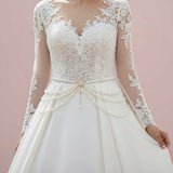Bridal Pearl Waist Chain