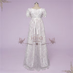 Ready To Wear Regency Bridgerton Style Lilac Purple Lace Ball Gown | BALFOUR