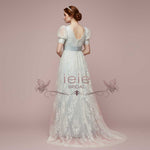 Blue Regency Era Inspired Ball Dance Dress ELOISE