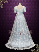 Ready to Wear Powder Blue Regency Lace Evening Ball Gown HELENA