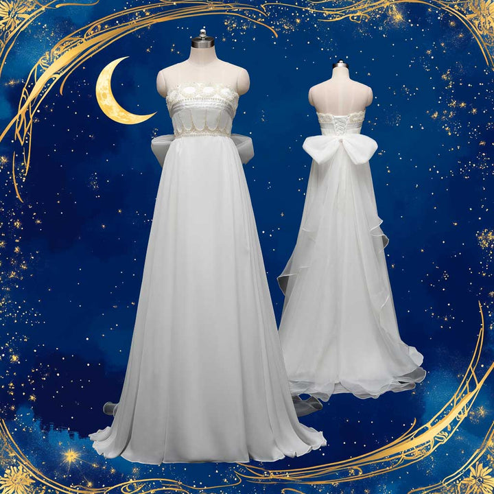 Sailor Moon Princess Serenity Cosplay Wedding Dress USAGI