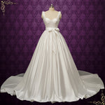 Satin Ball Gown Wedding Dress | ANDERSON