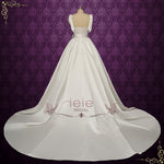 Satin Ball Gown Wedding Dress | ANDERSON