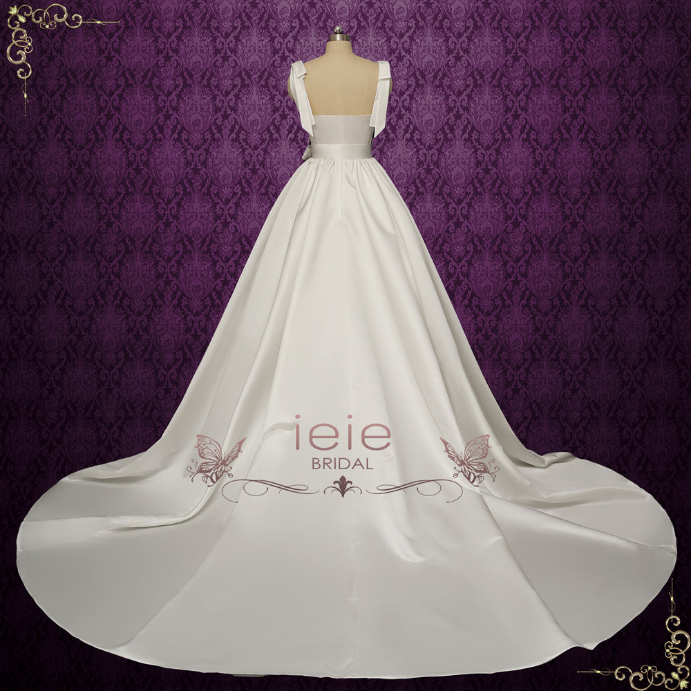 Satin Ball Gown Wedding Dress | ANDERSON