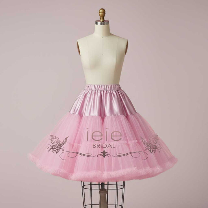 Pink Ruffle Soft Tulle Skirt