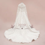 Luxurious Strapless Lace Ball Gown Wedding Dress | LAUREENA