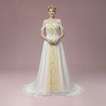 Love Story Vintage Medieval Style Wedding Dress