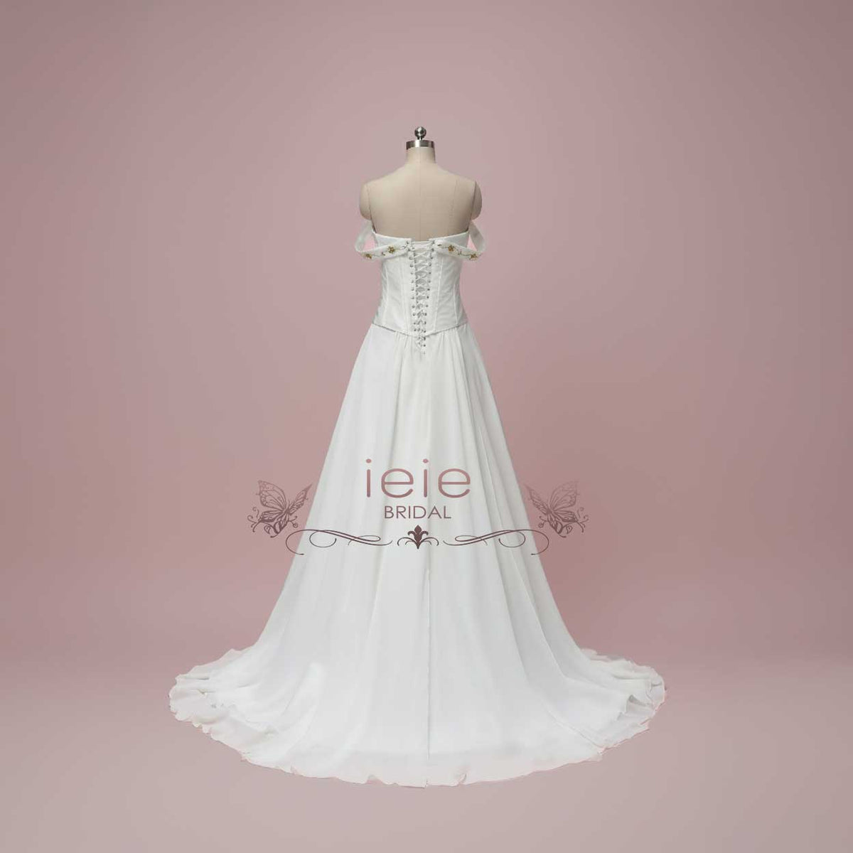 Love Story Vintage Medieval Style Wedding Dress