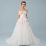Unqiue Fantasy Wedding dress with Floral Petals | PRIMROSE