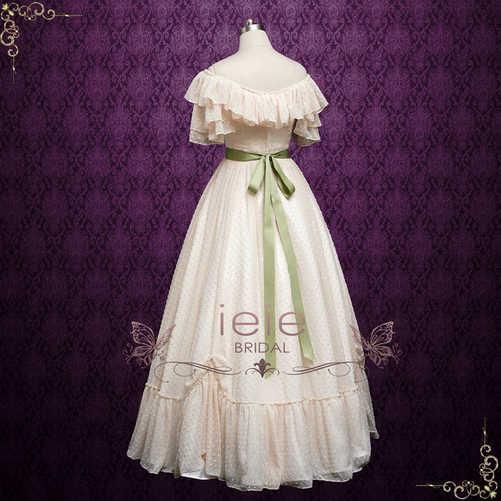 Civil War Vintage Style Wedding Dress | HARRIETTA