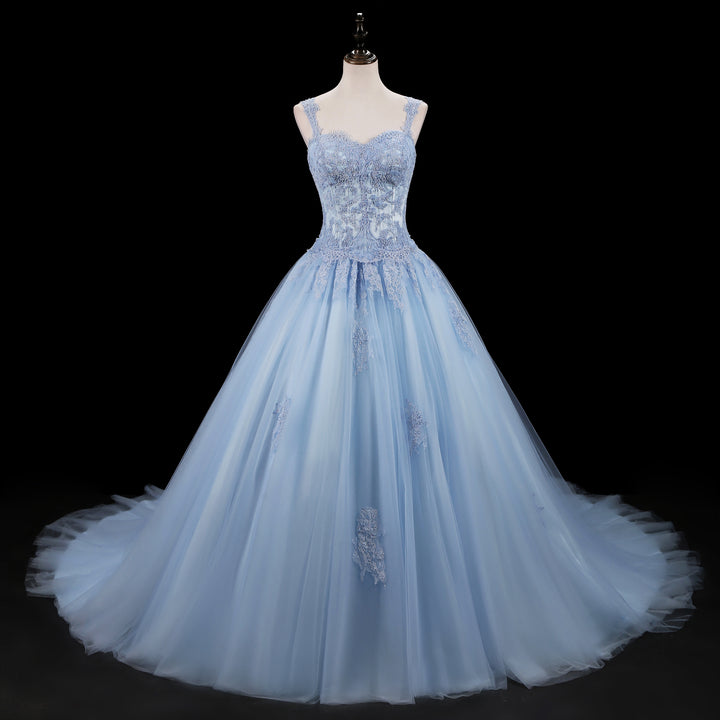 Blue Cinderella Style Ball Gown Wedding Dress SEATTLE ieie Blue Cinderella Style Ball Gown Wedding Dress SEATTLE ieie