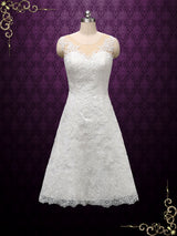 Short Lace Wedding Dress ANNISE