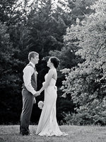 Strapless Cotton Lace Mermaid Wedding Dress | Angela