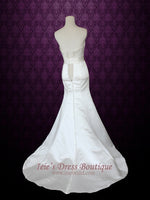 Elegant Strapless Mermaid Wedding Dress | Anne