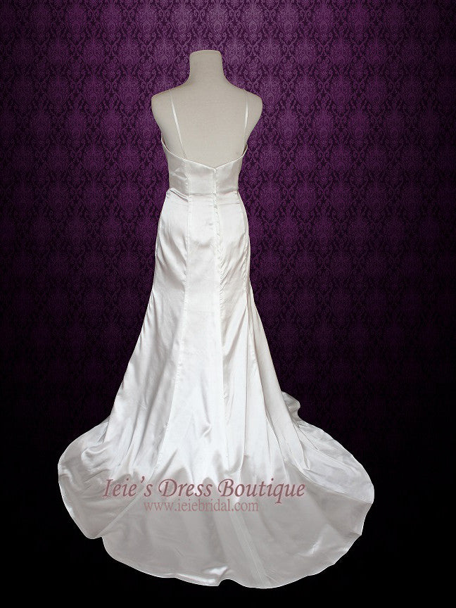 2 Piece Vintage Style Floral Lace Wedding Dress GRISELLE
