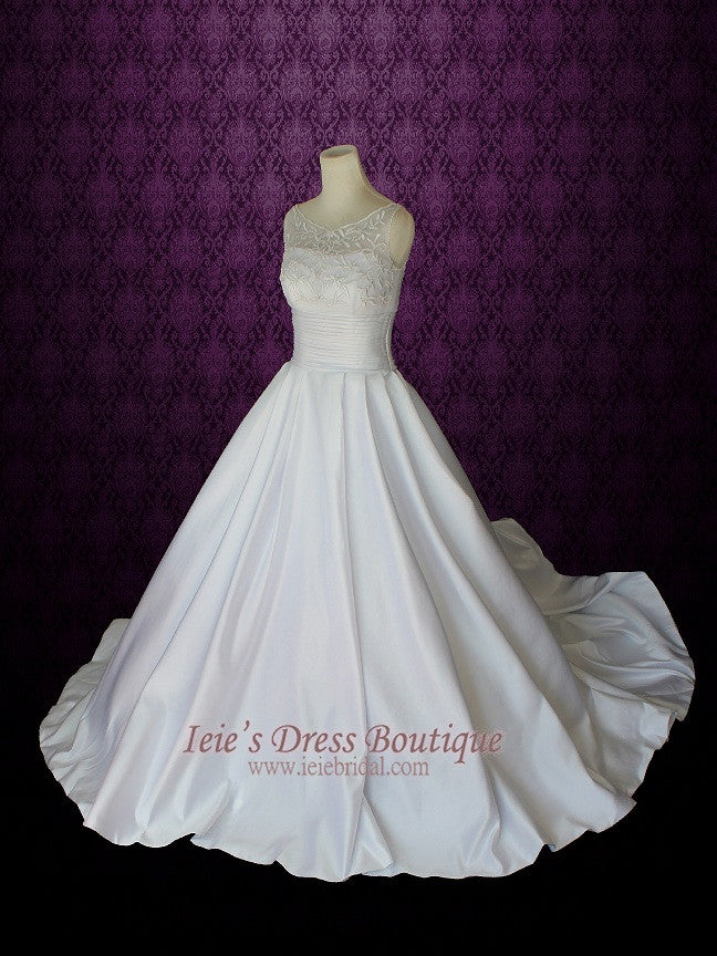 Modest Wedding Dress Ball Gown Wedding Dress | Melanie