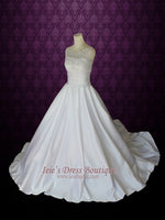 Modest Wedding Dress Ball Gown Wedding Dress | Melanie