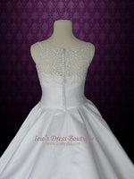 Modest Wedding Dress Ball Gown Wedding Dress | Melanie